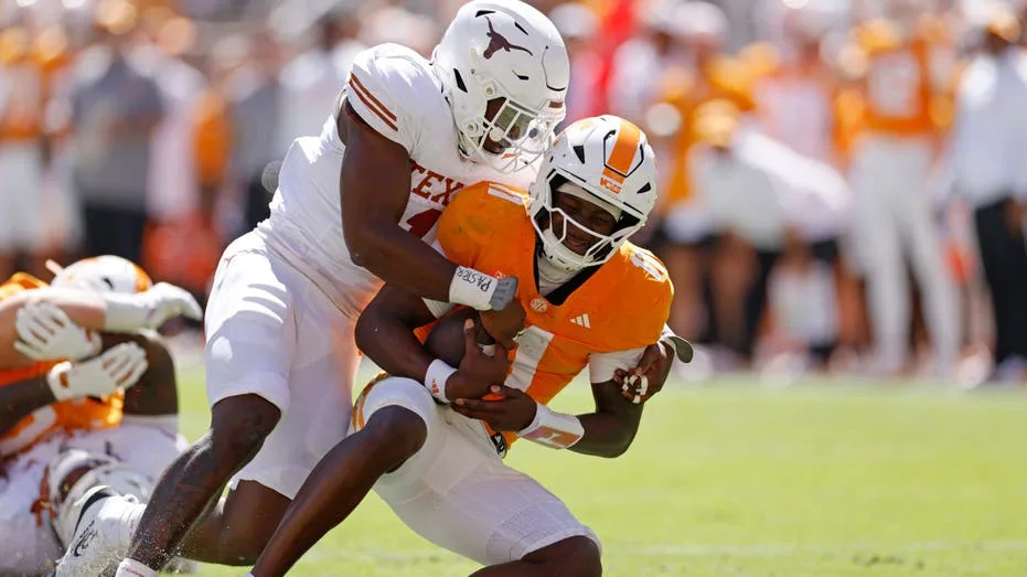 Texas Longhorns Star's Vulgar On-Field Celebration Ignites Debate on Faith and Athlete Conduct